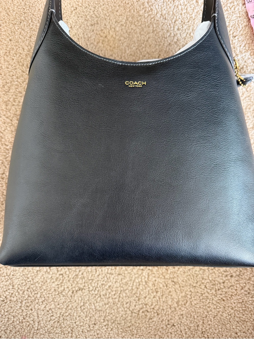 SOLD***Authentic Coach Brooklyn SB 28 in Black with Coach 2 in 1 Black - Picture 5 of 13